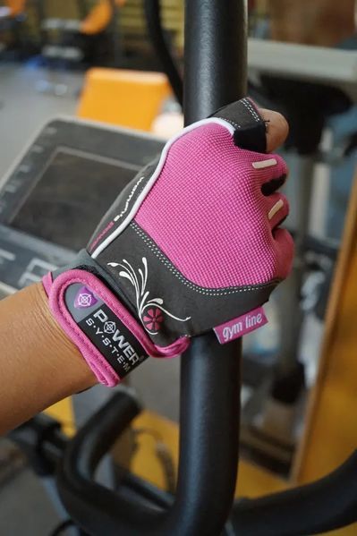 Рукавички для фітнесу Power System PS-2570 Woman&rsquo;s Power жіночі Pink M PS-2570_M_Pink фото