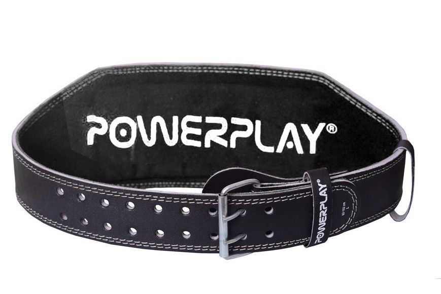 Пояс для важкої атлетики PowerPlay 5053 чорний M PP_5053_M_Black/Black фото