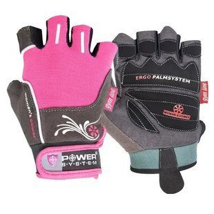 Рукавички для фітнесу Power System PS-2570 Woman&rsquo;s Power жіночі Pink S PS-2570_S_Pink фото