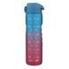Пляшка для води багаторазова ION8&nbsp;1000 мл BPA Free Times To Drink BPA Free Blue & Pink I8RF1000PBPMOT фото 1 купити онлайн