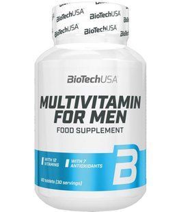 Вітамінний комплекс для чоловіків Bio Tech Multivitamin for Men 60 tab BT_MvM_60t фото