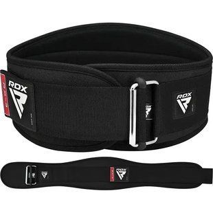Пояс для важкої атлетики RDX RX3 EVA Curve неопреновий Black XL WBE-RX3B-XL фото