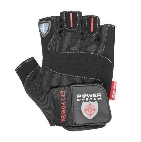 Рукавиці для фітнесу та важкої атлетики Power System Get Power PS-2550 Black XL PS-2550_XL_Black фото