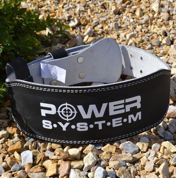 Пояс для важкої атлетики Power System Basic PS-3250 Чорний S PS-3250_S_Black фото