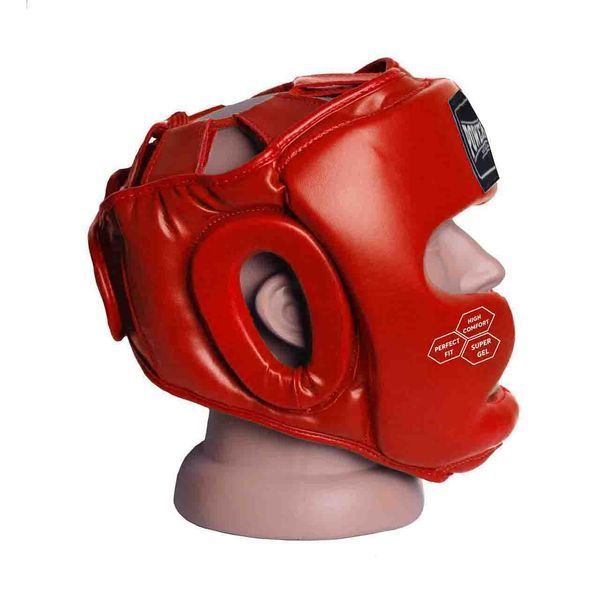Боксерський шолом тренувальний PowerPlay 3043 червоний L PP_3043_L_Red фото