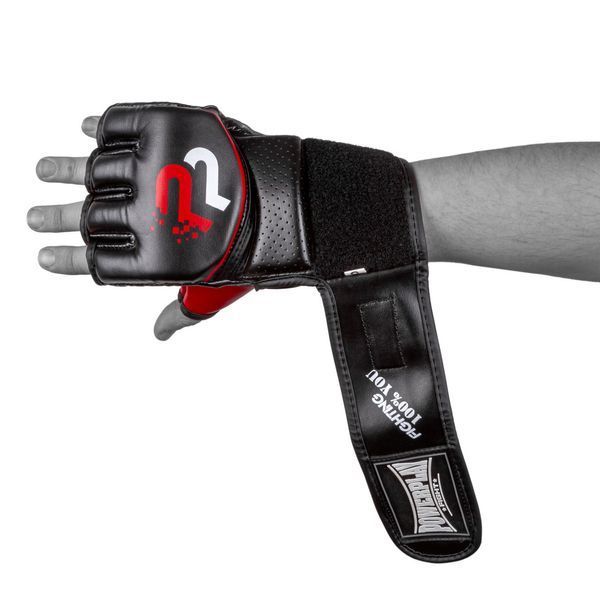 Рукавички для MMA PowerPlay 3093 Чорні M PP_3093_M_Black фото