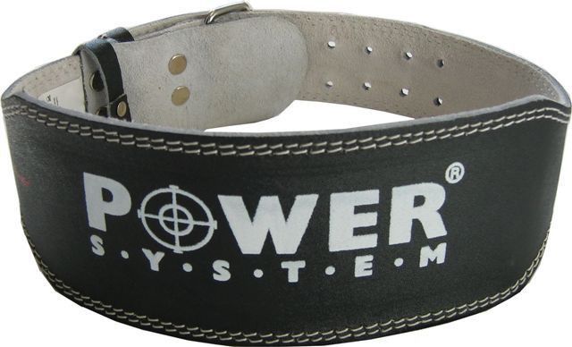 Пояс для важкої атлетики Power System Basic PS-3250 Чорний S PS-3250_S_Black фото