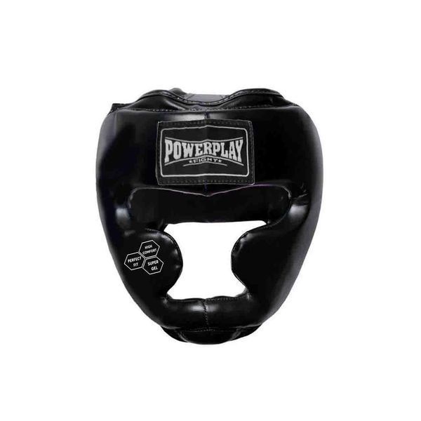 Боксерський шолом тренувальний PowerPlay 3043 чорний L PP_3043_L_Black фото