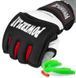 Рукавички MMA PowerPlay 3075 Чорно-білі S PP_3075_S_Bl/White фото 1 купити онлайн