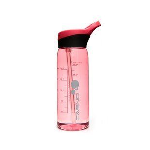 Пляшка для води багаторазова CASNO 750 мл KXN-1207 Червона з соломинкою KXN-1207_Red фото