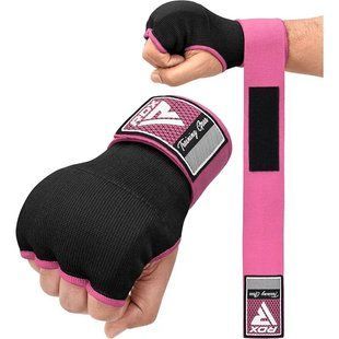 Бинти-рукавиці RDX IS2 Inner Straps Pink S HYP-IS2P-S фото