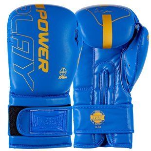 Боксерські рукавиці PowerPlay 3089 Alpha Сині 16 унцій PP_3089_16oz_Blue фото