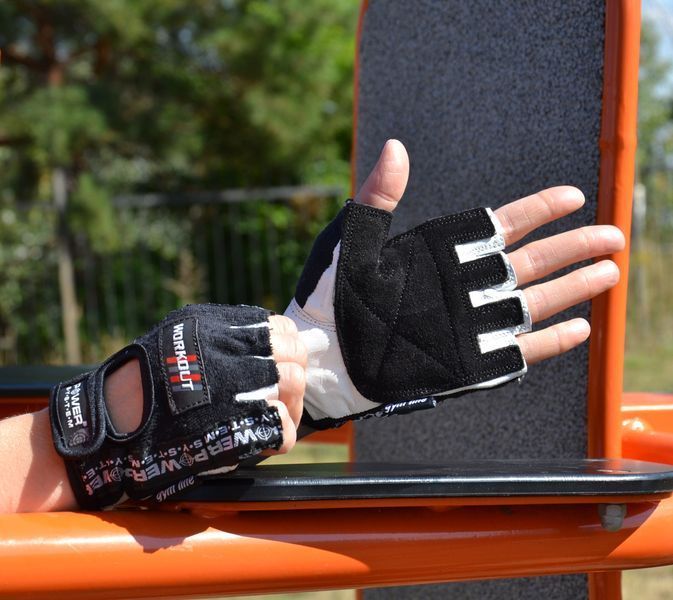 Рукавиці для фітнесу та важкої атлетики Power System Workout PS-2200 Black XS PS-2200_XS_Black фото