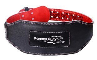 Пояс для важкої атлетики PowerPlay 5053 чорно-червоний L PP_5053_L_Black фото