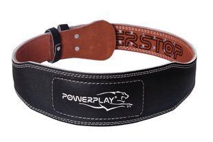 Пояс для важкої атлетики PowerPlay 5085 чорно-коричневий M PP_5085_M_Black/Brown фото