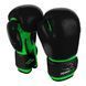 Боксерські рукавиці PowerPlay 3004 JR чорно-зелені 6 унцій PP_3004JR_6oz_Black/Green фото 4 купити онлайн