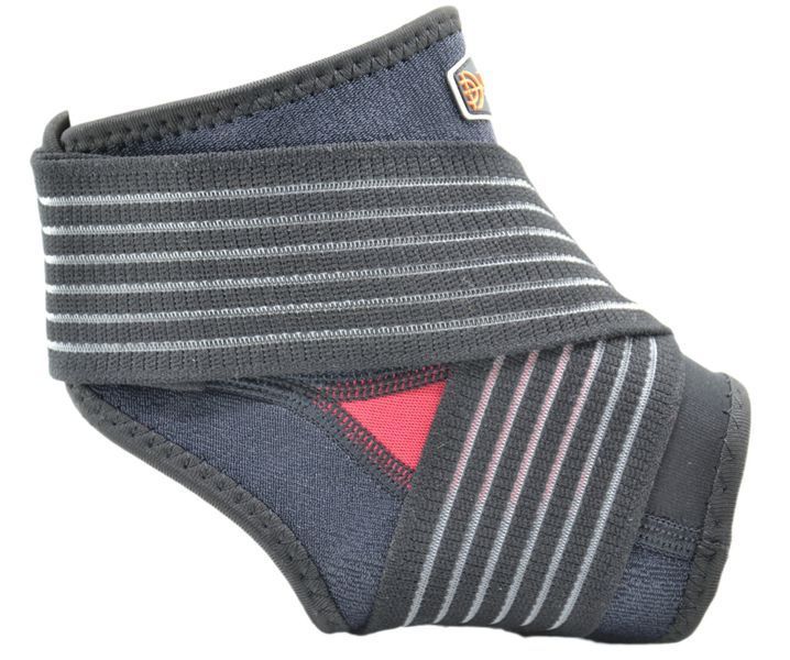 Спортивний бандаж на гомілковостоп Power System Neo Knee Support PS-6013 BlackRed XL PS-6013_XL_Black-Red фото