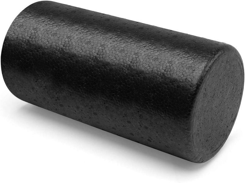 Масажний ролик гладкий U-POWEX UP_1008 EPP foam roller 45x15cm Black UP_1008_epp_(45cm) фото