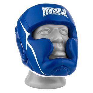 Боксерський шолом тренувальний PowerPlay 3100 PU Синій XL PP_3100_XL_Blue фото