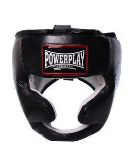 Боксерський шолом тренувальний PowerPlay 3065 чорний LXL PP_3065_L/XL_Black фото