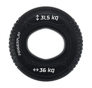 Еспандер кистьовий силіконовий PowerPlay PP-4330 Hand Grip Loops Hard 31.5-36 кг Чорний PP_4330_Black_(31.5-36kg) фото
