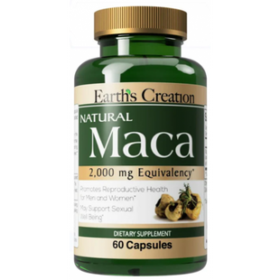 Вітамін Earth's Creationation Maca 2000 mg 60 капс EA_maca2000_60 фото