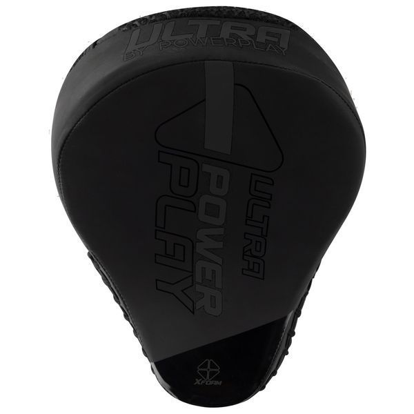 Лапи боксерські PowerPlay 3044 Pro Carbon Ultra Series Чорні PU [пара] PP_3044_Bl/Black фото