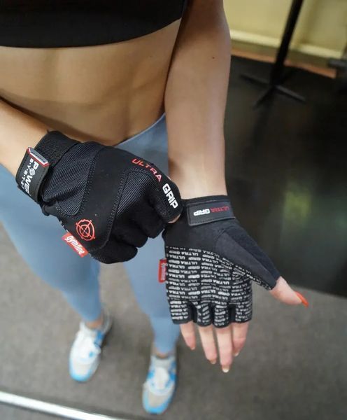 Рукавички для фітнесу Power System PS-2400 Ultra Grip Black M PS-2400_M_Black фото
