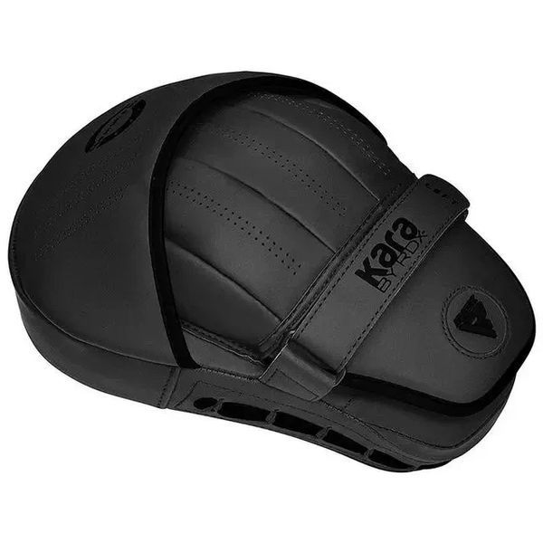 Лапи боксерські тренувальні  RDX F6 KARA Matte Black FPR-F6MB фото